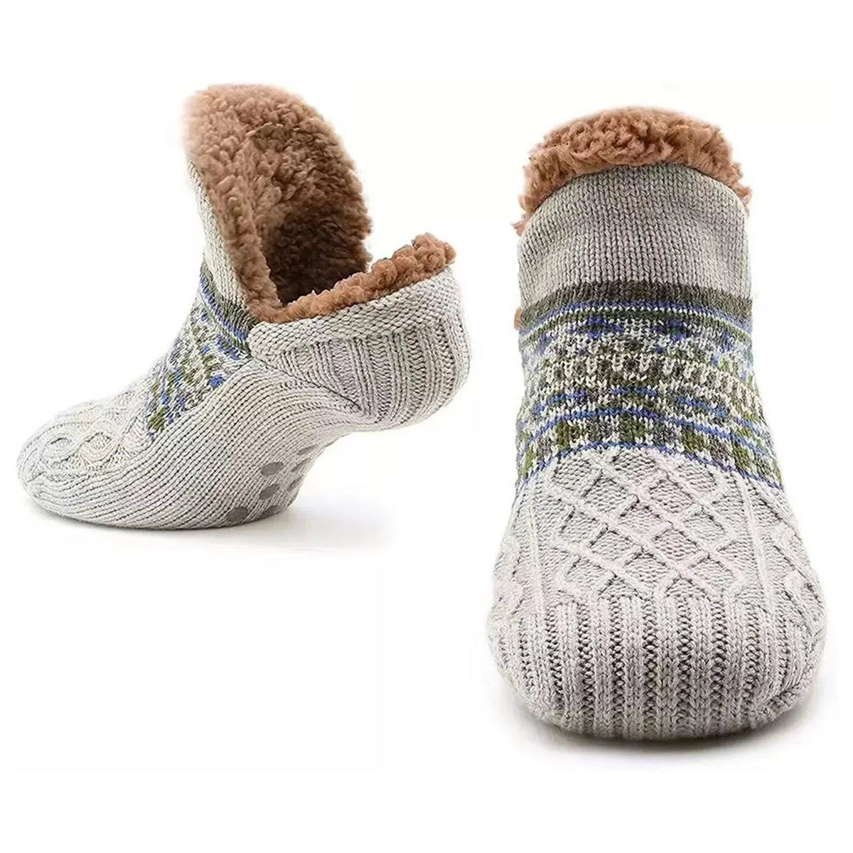 Chaussettes cocooning gris