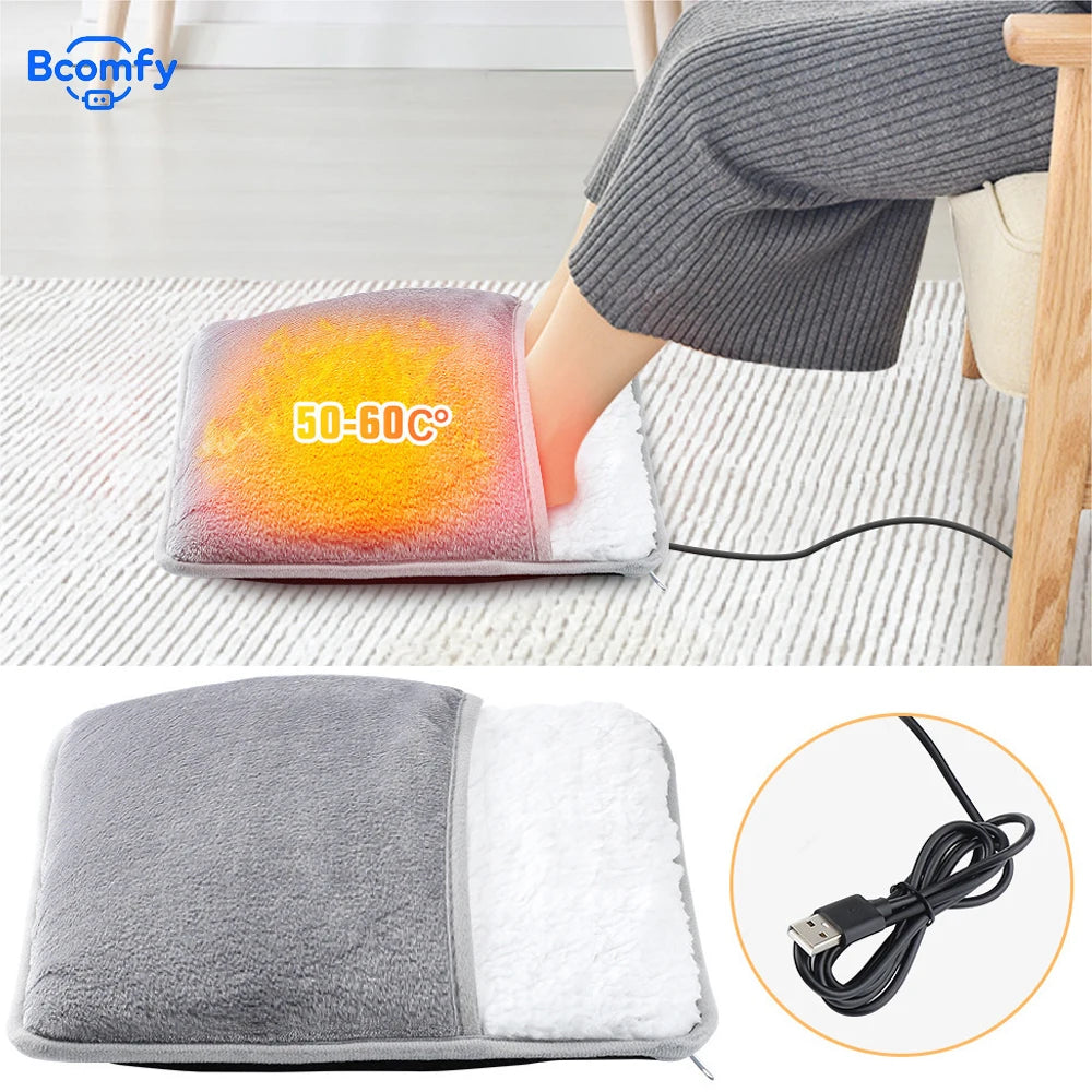 Chauffe-pieds flanelle Cozya