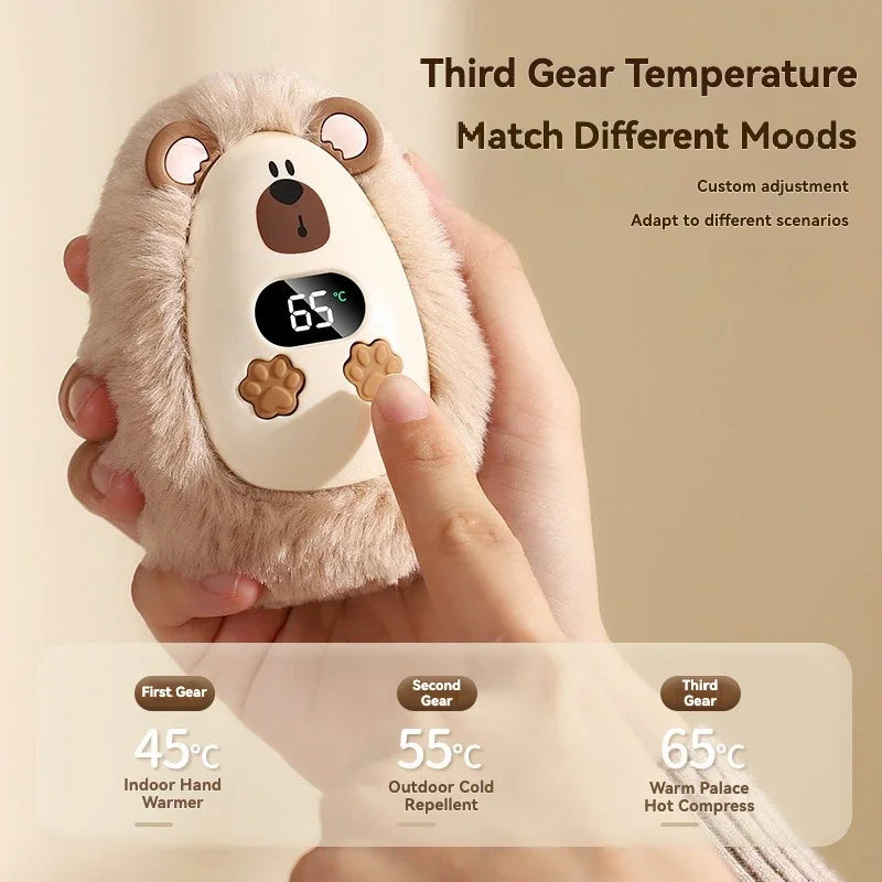 Chauffe-mains peluche modèles