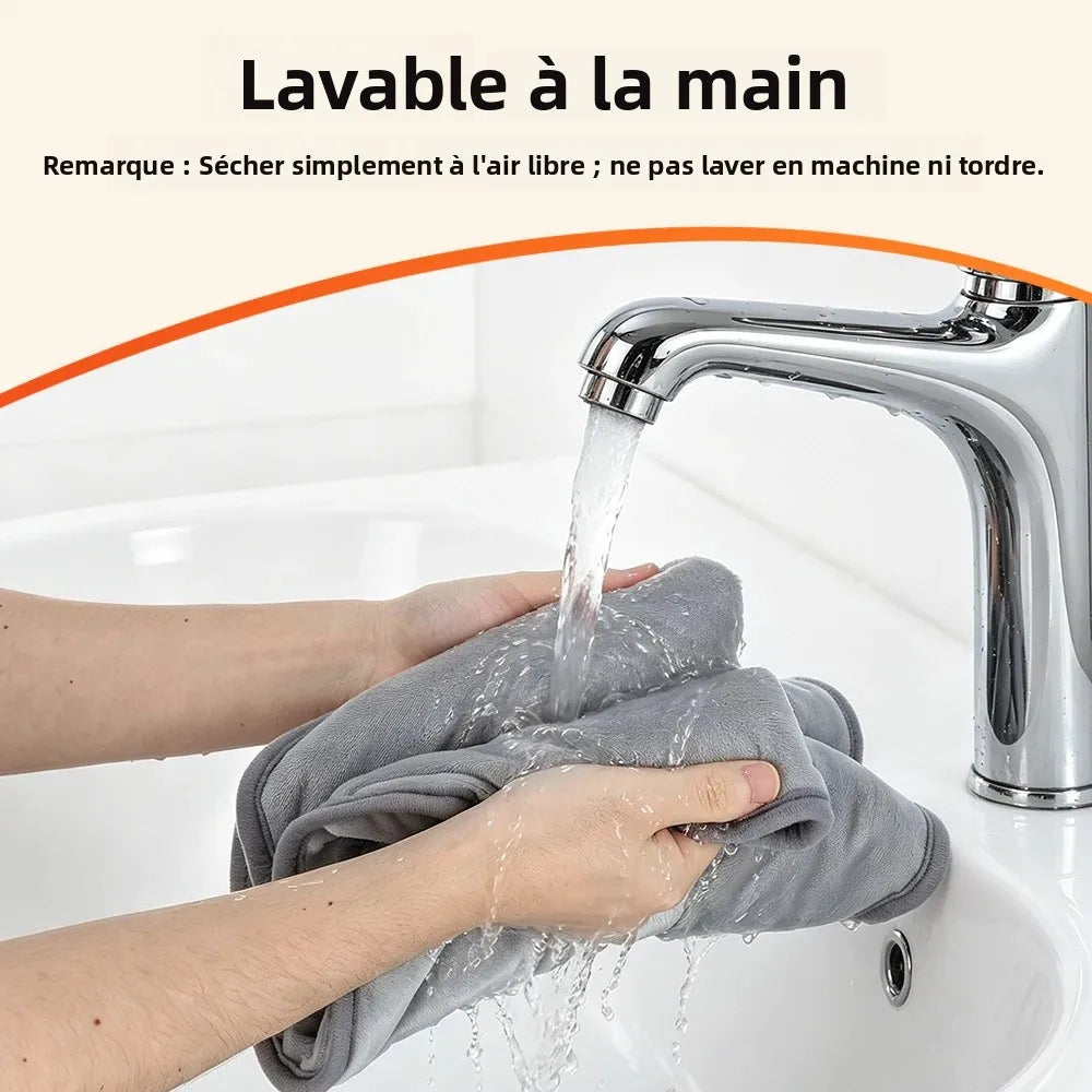 Châle chauffant lavable à la main