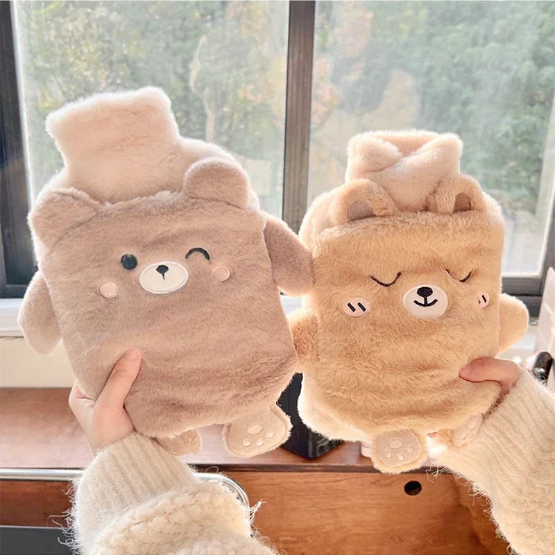Bouillotte peluche détail