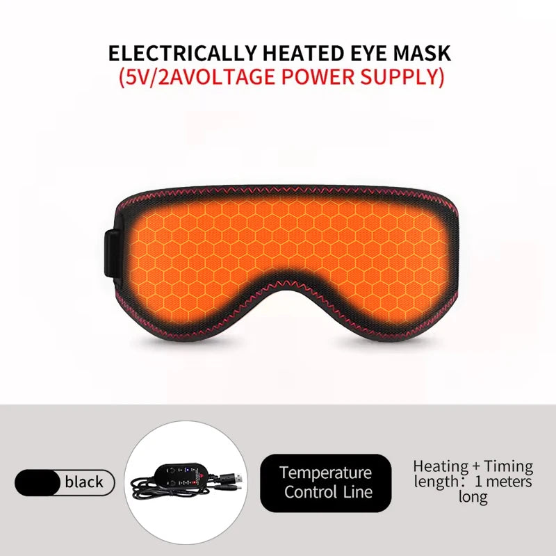 Masque yeux chauffant