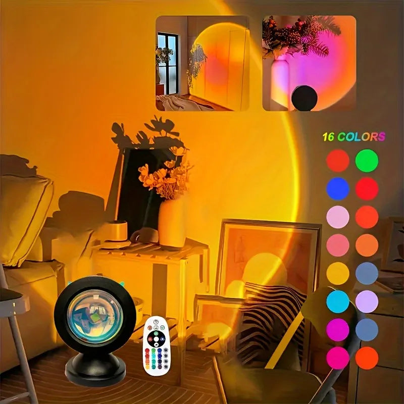 Lampe coucher de soleil ambiance