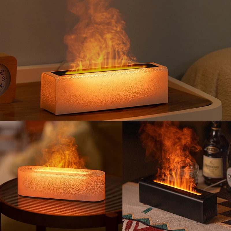 Diffuseur effet flamme détail