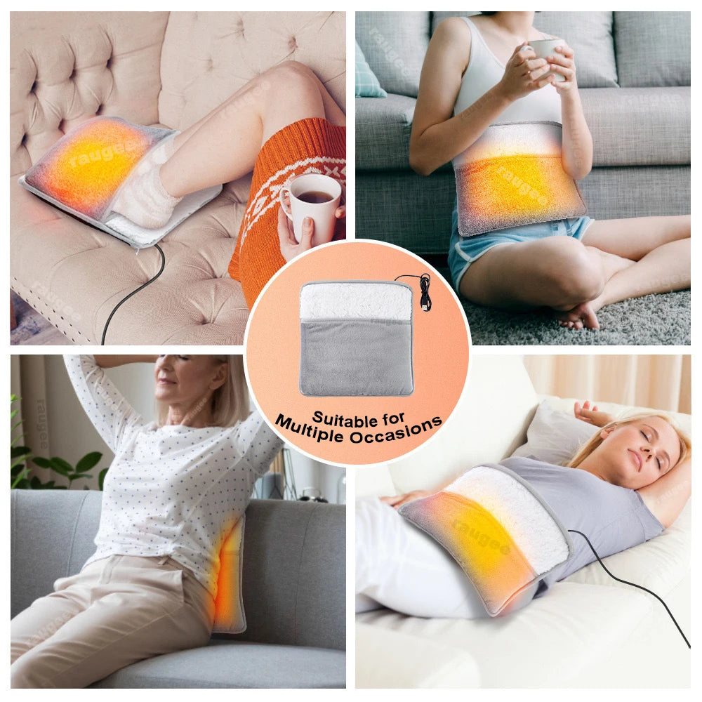 Chauffe-pieds flanelle lavable